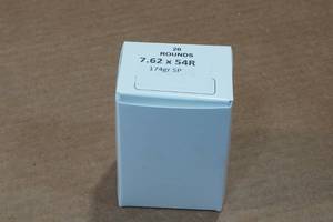 lot 417 image: 20 7.62 x 54R 174 Gr SP Ammo