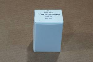 lot 438 image: 20 .270 Win 90 Gr HP Varmint Ammo