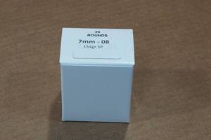 lot 439 image: 20 7mm-08 Rem 154 Gr SP Ammo
