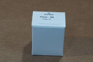 lot 441 image: 20 7mm-08 Rem 130 Gr SP Ammo
