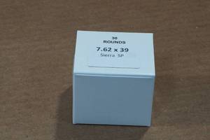 lot 446 image: 30 7.62 x 39mm Sierra SP Ammo