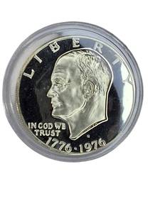 1976 Bicentennial Eisenhower Dollar (Silver) - Deep Cameo (Proof)