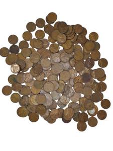 lot 60 image: 200 Count Assortment of  Wheat Pennies - Exceptional Quality
