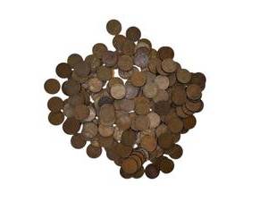 lot 65 image: 200 Count Assortment of  Wheat Pennies - Exceptional Quality