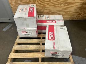 lot 6 image: Lot of 4 Cases of- #8 x 2-12 in. Duraspin Screw (6 tubs of 800 screws per case)