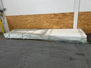 lot 12 image: CMPC Lot of 27 Bundles of- WM 356 1116 in. D x 2 14 in. W x 168 in. L Pine Wood Primed Finger-Jointed Casing Pro Pack 168 LF (12-Pieces Per Bundle)