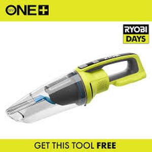 lot 38 image: RYOBI ONE 18V Cordless WetDry Hand Vacuum (Tool Only)  Customer Returns See Pictures