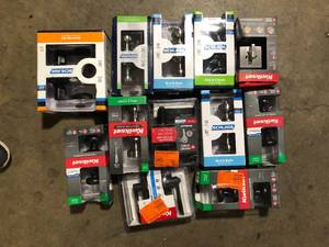lot 24 image: Lot of Assorted Door Handles Various Models and Conditions Customer Returns See Pictures