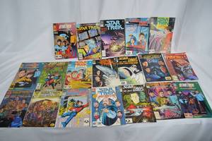 lot 132 image: DC Star Trek Comic Book Lot.