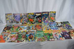 lot 147 image: DC and Marvel Comics