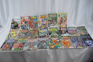 DC And Marvel Comic Books.