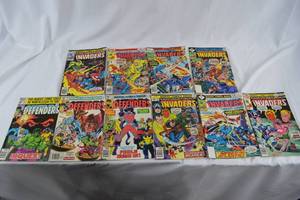 lot 165 image: Invaders And Defenders Comic Books