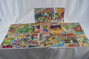 lot 167 image: Hulk And She-Hulk Comic Books