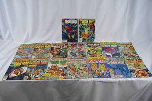 lot 168 image: Marvel Iron Man Comic Books