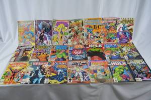 lot 171 image: Lot Of 21 Marvel Comic Books.