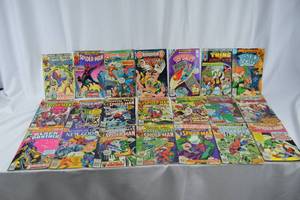 lot 182 image: DC And Marvel Comic Books