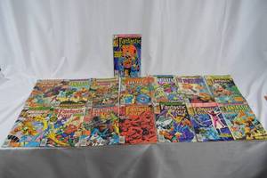 lot 186 image: Marvel Fantastic Four Comic Books.