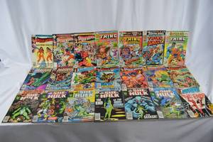 lot 190 image: Marvel Comic Books.