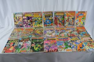 lot 198 image: DC And Marvel Comic Books.