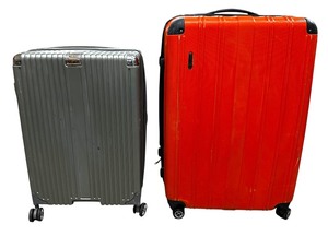 lot 111 image: Hardshell Suitcases (2) Large and Carry On