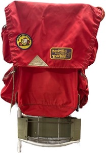 lot 084 image: Vintage 70s Kelty External Frame Backpack Red Hiking Camping
