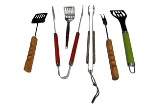 lot 110 image: BBQ grilling tools with Carrying Case