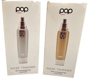 lot 123 image: Nose Trimmer Bundle (2) SilverGold