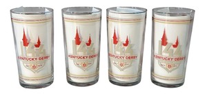 lot 106 image: 2018 Four Official 144th Kentucky Derby Mint Julep Glasses