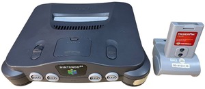lot 022 image: Nintendo 64 Video Game Console with TremorPak