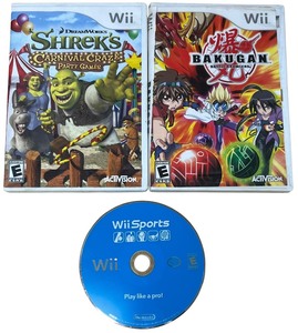 lot 021 image: Nintendo Wii Video Game Bundle (3)