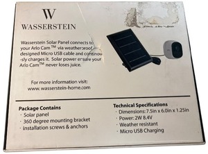 lot 130 image: Wasserstein Solar Panel designed for Arlo Cams