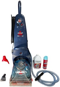 lot 131 image: BISSELL ProHeat 2X Revolution Pet Pro Carpet Cleaner with Resolve with Carpet Cleaning Solutions