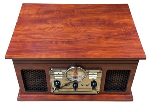 lot 039 image: Victrola 6-in-1 Bluetooth Nostalgic Record Player and Multimedia Player, The Innovative ITVS-200B