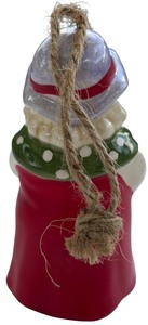 lot 191 image: Vintage Ceramic Snowman Ornaments Bundle (5)