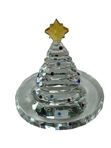 lot 180 image: Sparkle Lite Crystal Christmas Tree Tealight