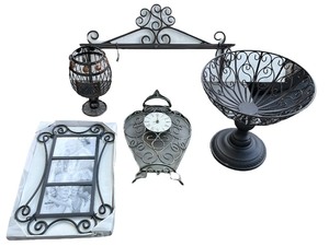 lot 221 image: Spiral Decor Bundle - Black