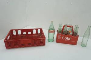 lot 12 image: Coca-Cola Crate with 8pk 16oz bottles and carrier