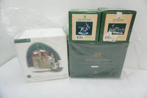 lot 48 image: Department 56 Dickens Village Series (2ct) & Twelve Days of Dickens Village (2ct)
