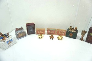 lot 53 image: Shoe Box Bears (3ct), Boyds Bears & Friends Figurines (2ct) and more