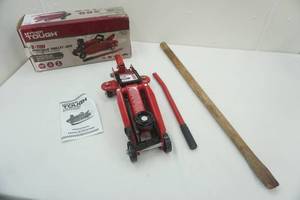lot 201 image: Hyper Tough 2-Ton Trolley Jack