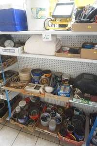 lot 221 image: Large Lot of Hardware and Other Garage Items
