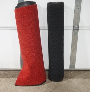 lot 237 image: Heavy Duty Utility Runner Rugs (2ct) 3x10