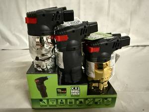 6 Pack of XXL Skull Torches