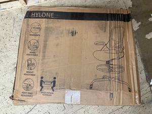 lot 37 image: Hylone Black Office Chair