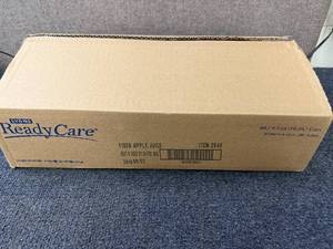 lot 92 image: 48 Pack of Ready Care Fiber Apple Juice
