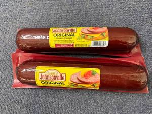 lot 113 image: 2 20oz Sticks of Johnsonville Original Summer Sausage