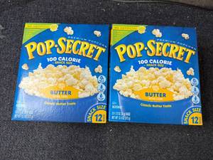 lot 129 image: 2 Packs of Pop Secret 100 Calorie Butter Popcorn
