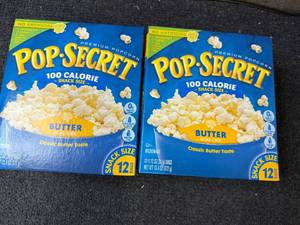 lot 130 image: 2 Packs of Pop Secret 100 Calorie Butter Popcorn