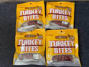 lot 148 image: 4 Bags of Old Wisconsin Turkey Bites