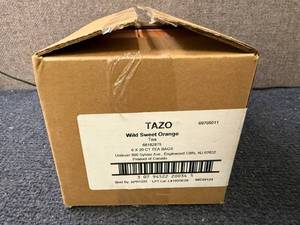 lot 157 image: 6 Packs of Tazo Wild Sweet Orange Tea